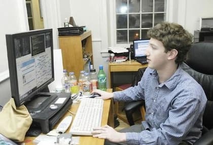 Mark Zuckerberg en junio de 2004, fotografiado para una nota en el Harvard Crimson