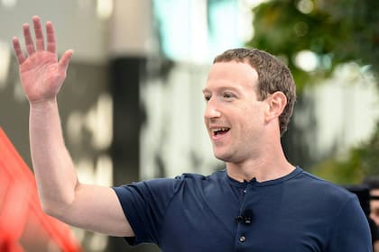Mark Zuckerberg en septiembre último en Meta Connect, donde presentó los anteojos conectados que lo ayudaron a aprender a peinar a su hija