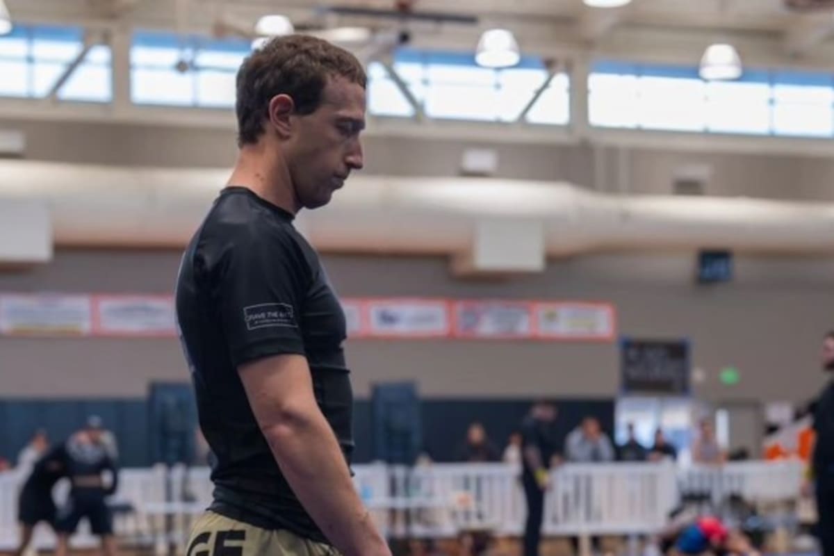 Mark Zuckerberg mostró su destreza en el Jiu-jitsu