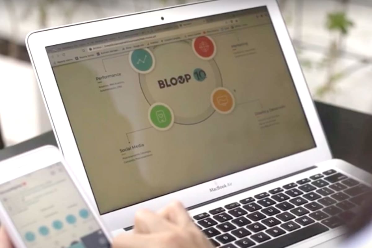 Marketing digital
Bloop se posicionó en mercados internacionales, de donde
obtiene el 25 % de su facturación; da bonos en criptomonedas