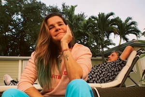 Marlene Rodríguez Montaner y su marido, Ricardo Montaner, en un momento de relax