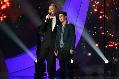 Marley con el ganador de Elegidos