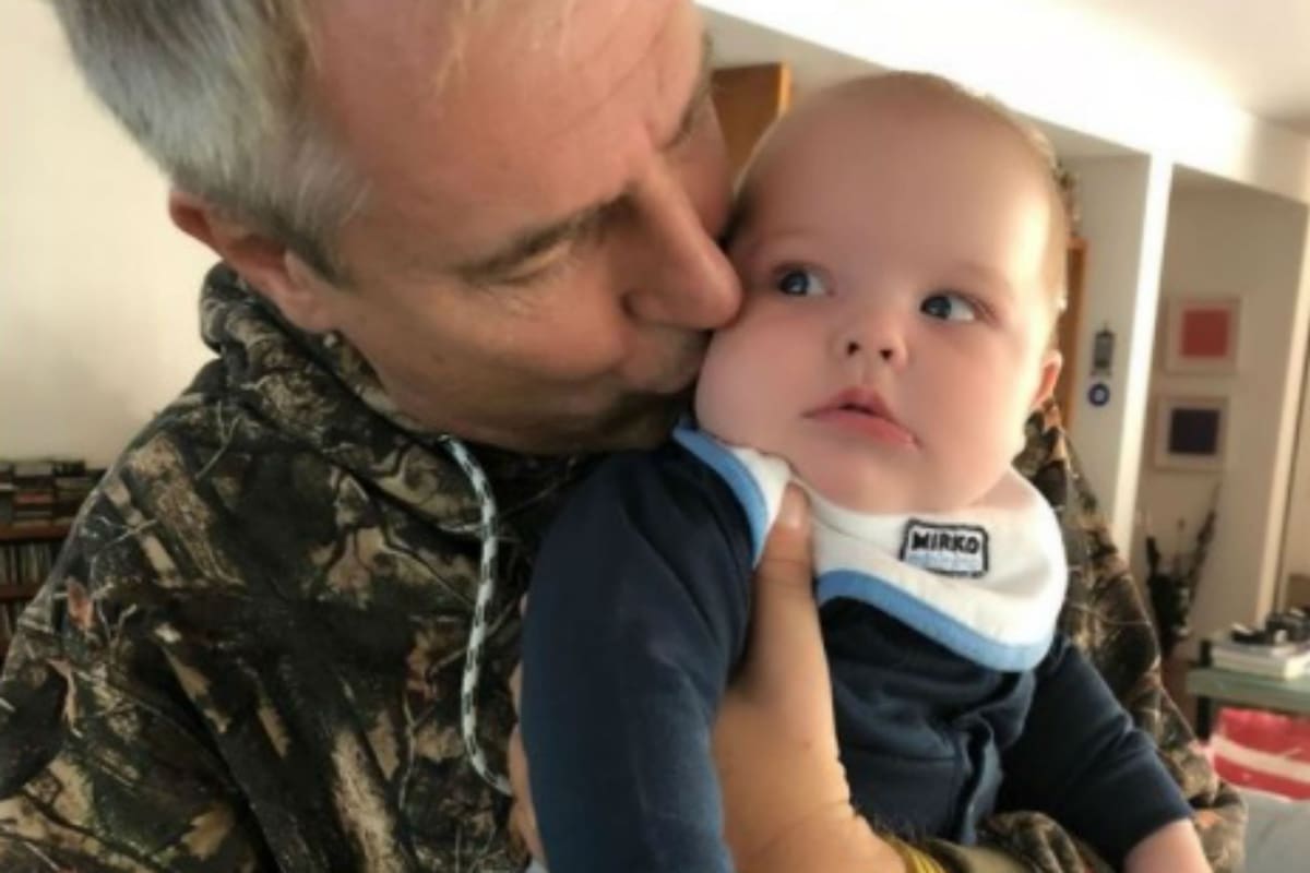 Marley festejó el cumplemes de Mirko con una hermosa foto