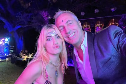 Marley fue uno de los que más publicó imágenes de la fiesta