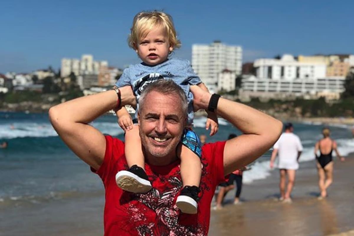 Marley junto a su adorado Mirko