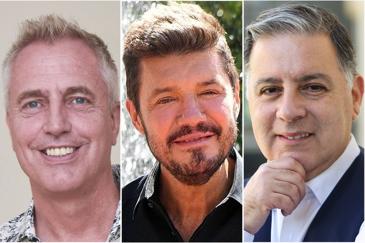 Marley, Marcelo Tinelli y Fabián Doman, protagonistas de la noche del miércoles
