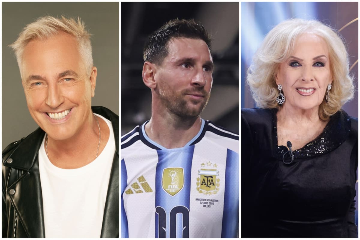 Marley, Messi y Mirtha, tres protagonistas de la televisión del sábado