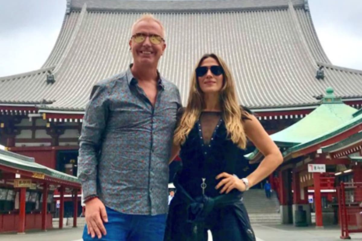 Marley recorrió Tokio acompañado de Jimena Barón