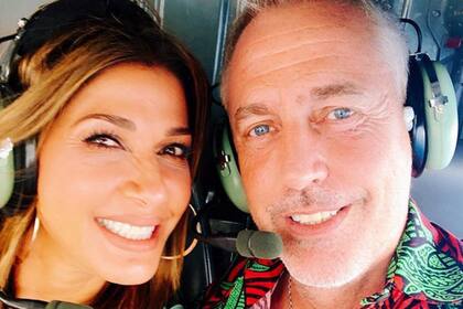 Marley y Catherine viajaron en helicóptero