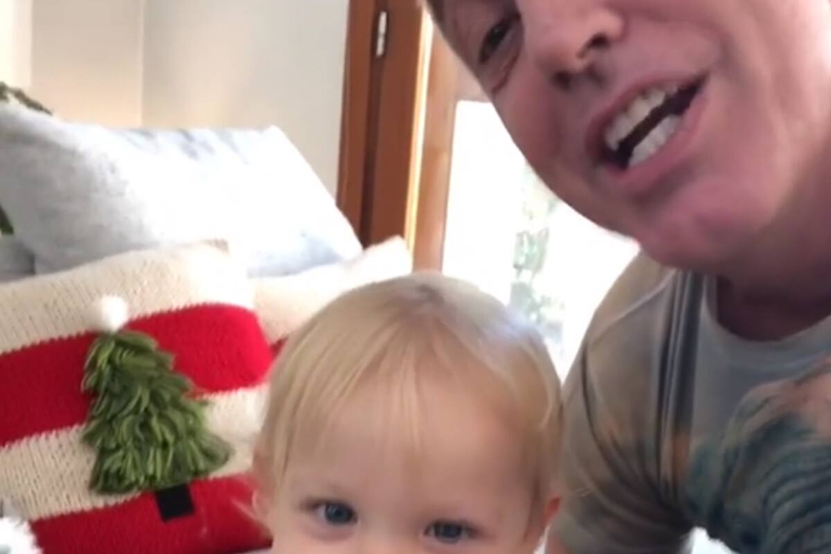 Marley y su hijo Mirko celebraron la Navidad y, por supuesto, lo postearon en Instagram