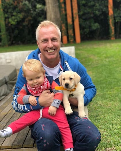 Marley y su pequeña gran familia (Foto: Instagram/@Bailey_ok)
