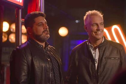 Marley y uno de los protagonistas de la noche