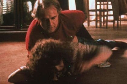 Marlon Brando y Maria Schneider en Último tango en París.