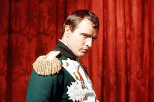 Marlon Brando, un intérprete por lo menos inesperado para personificar en 1954 a Napoleón Bonaparte en un clásico del cine de Hollywood