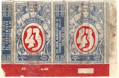 Marquilla de cigarrillos 43.