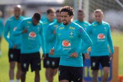 Marquinhos, pieza clave en la defensa brasileña, a la que hace seis partidos que no le convierten goles.