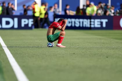 Marruecos, que en Qatar 2022 fue la sorpresa, esta vez se retira en la llave de los ocho mejores