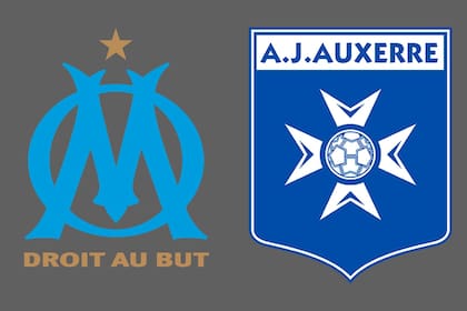 Marseille y Auxerre disputaron uno de los encuentros de la jornada del fútbol francés