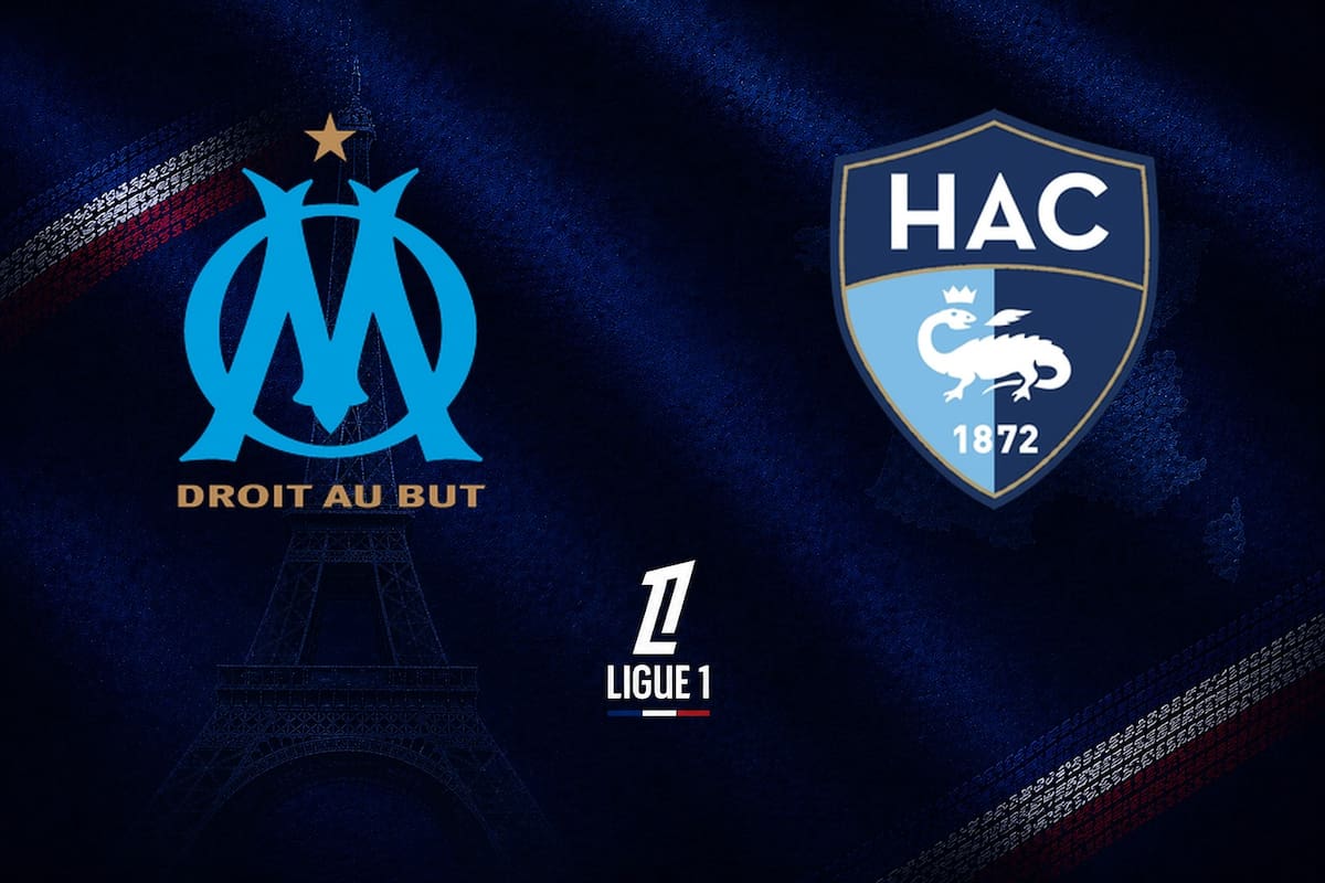 Marseille y Le Havre disputaron uno de los encuentros de la jornada del fútbol francés