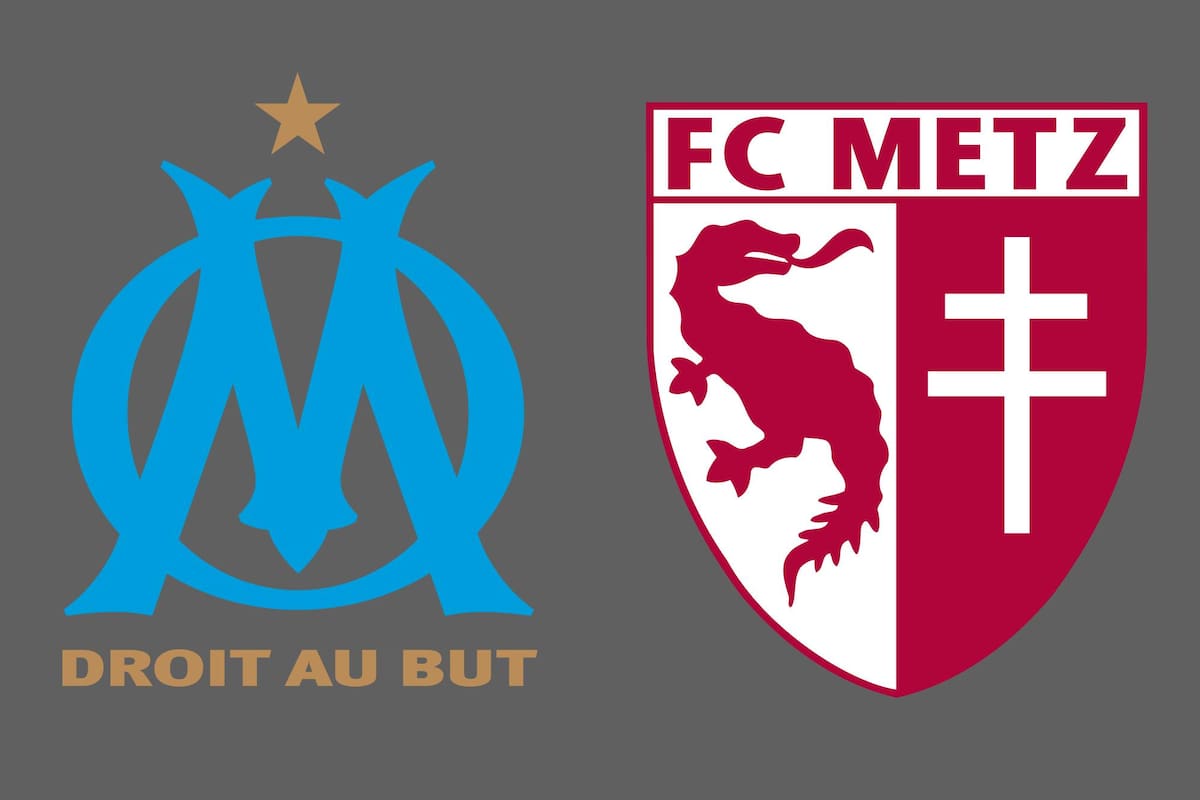 Marseille y Metz disputaron uno de los encuentros de la jornada del fútbol francés