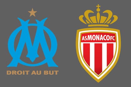 Marseille y Monaco disputaron uno de los encuentros de la jornada del fútbol francés