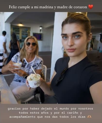 Marta Fort y un emotivo mensaje para Marisa en uno de sus cumpleaños (Foto: Captura Instagram)