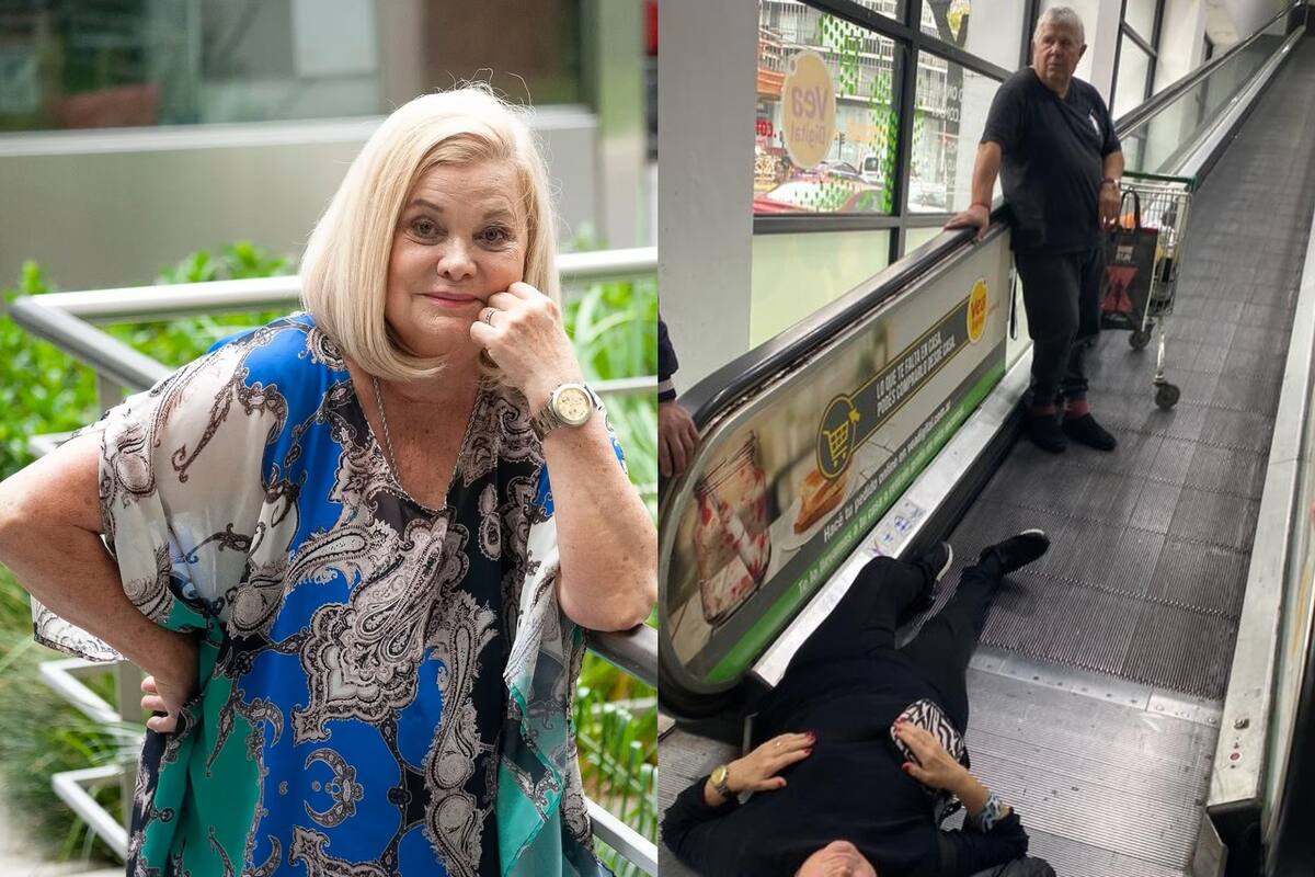 Marta González detalló cómo fue su caída en un supermercado