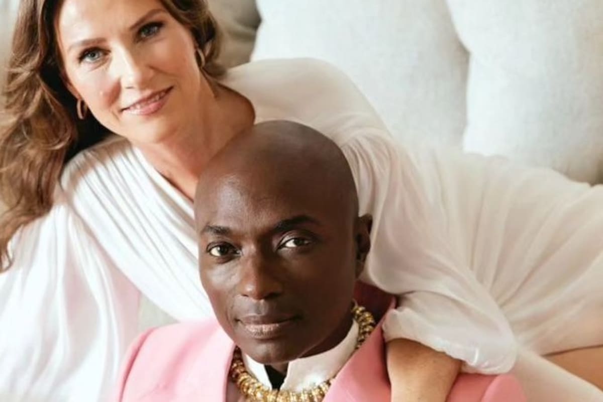 Marta Luisa y el chamán Durek Verrett