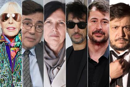Marta Minujín, Jorge Fontevechia, Claudia Piñeiro, Diego Frenkel, Santiago Mitre y Hernán Casciari