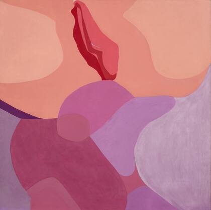 Marta Minujín, Sin título de la serie Frozen Sex, 1973-1974