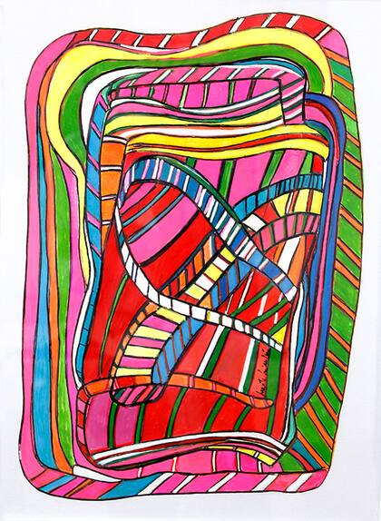 Marta Minujín, solidaria con el Sívori; en el remate se subastan dos dibujos suyos, con bases de $250.000 y $800.000
