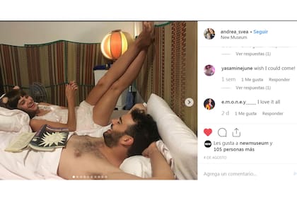 Marta Minujín vigila su propia muestra en Nueva York desde Instagram