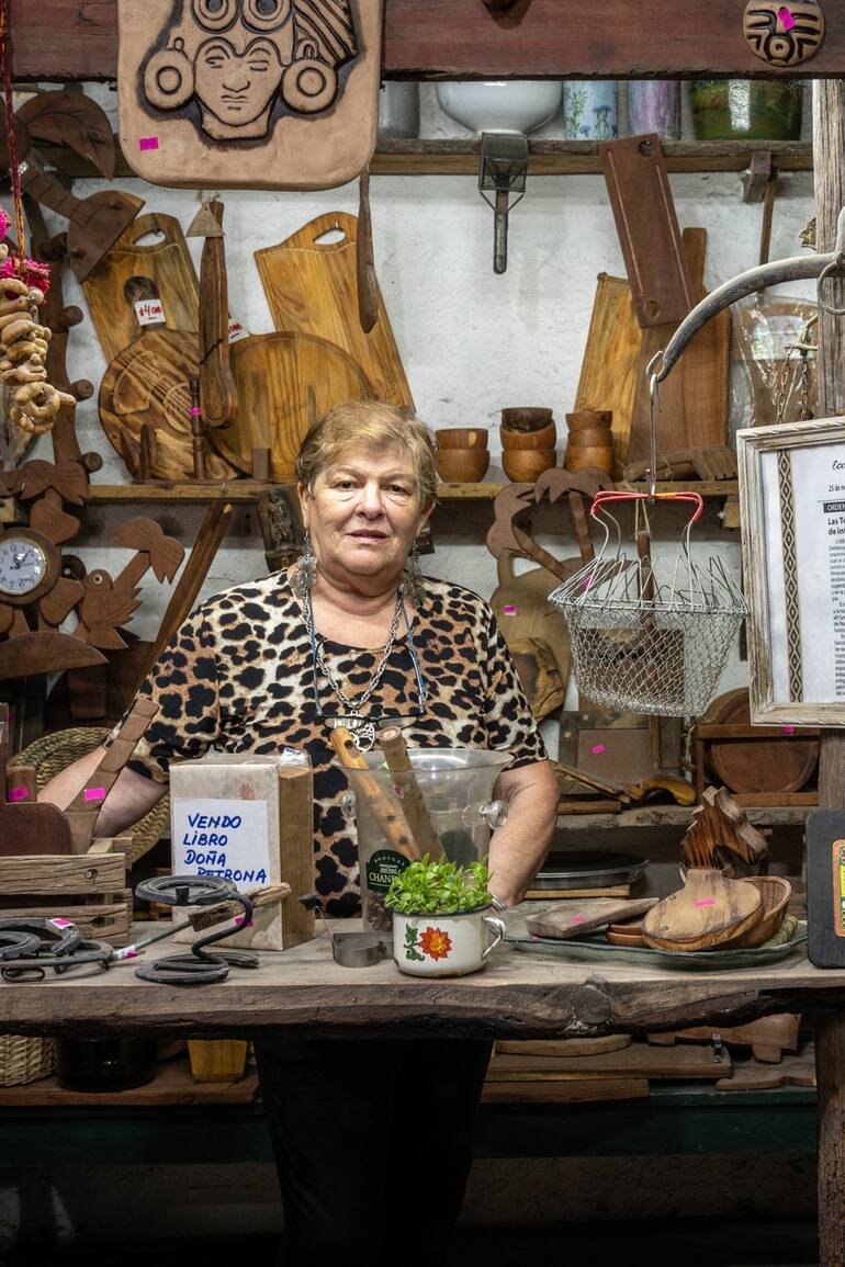 Marta Rodríguez está al frente de Talabartería Las Toscas.