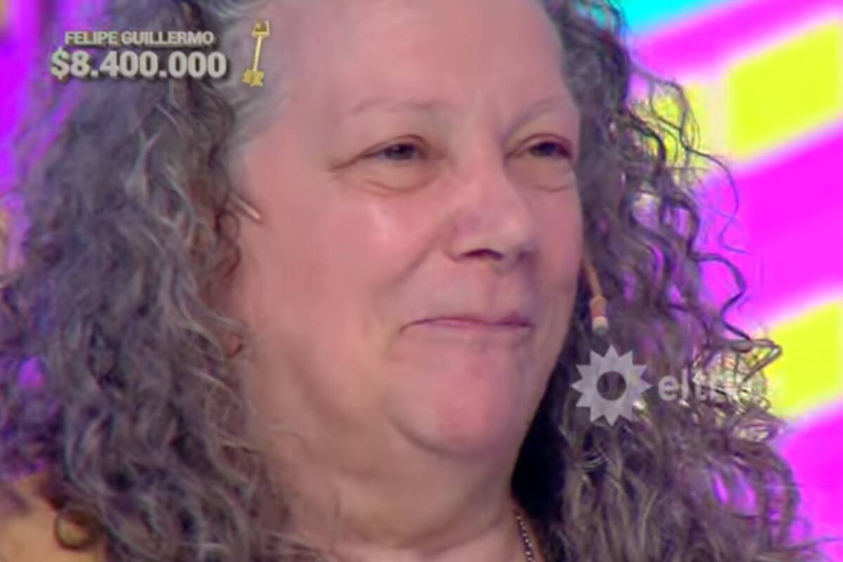 Marta tiene un kiosco en Balvanera y se consagró como la ganadora de Los 8 escalones (Foto: Captura de TV / eltrece)