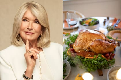Martha Stewart reveló en televisión un truco simple para lograr un pavo más jugoso en Acción de Gracias