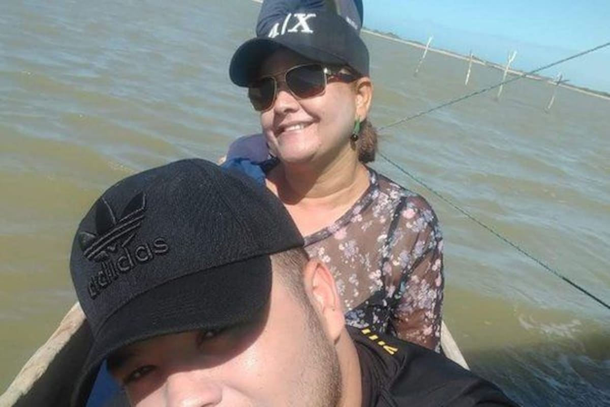 Martha y su hijo Federico