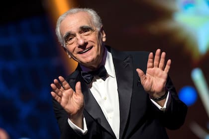Martin Scorsese alos 80, en Cannes, en la premiere mundial de su nueva película