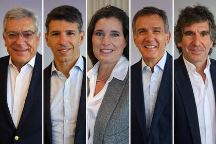 Martín Berardi (Ternium Argentina), Rafael Soto (Modo), María Julia Bearzi (Endeavor), Gustavo “Paco” Manríquez (Banco Supervielle) y Pablo Tamburo (Argensun Foods)