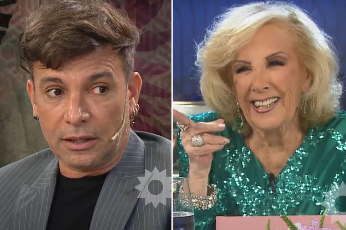 Martín Bossi entrevistado por Mirtha Legrand en su programa