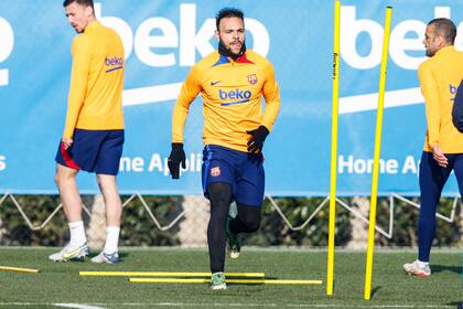 Martin Braithwaite, cuando todavía era parte del plantel de Barcelona