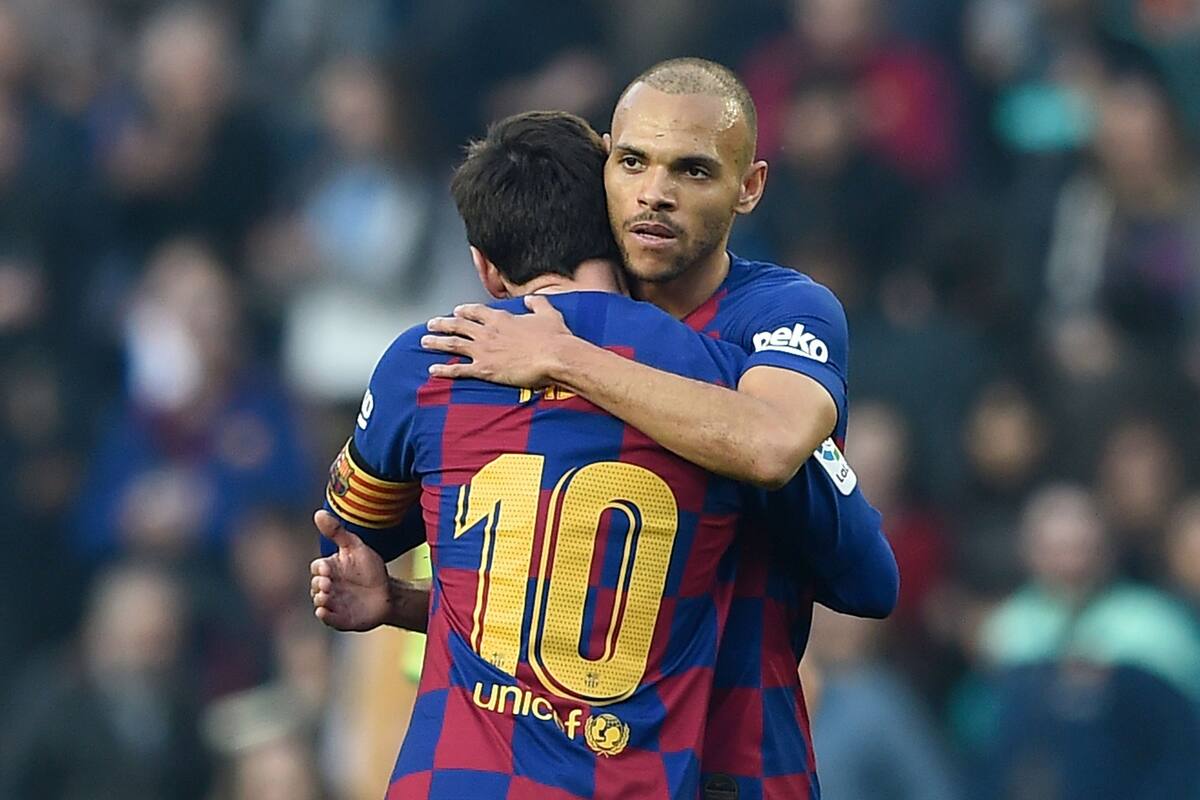 Martin Braithwaite: Si el fútbol fuera una religión, Messi sería Dios