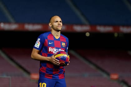 Martin Braithwaite: Si el fútbol fuera una religión, Messi sería Dios