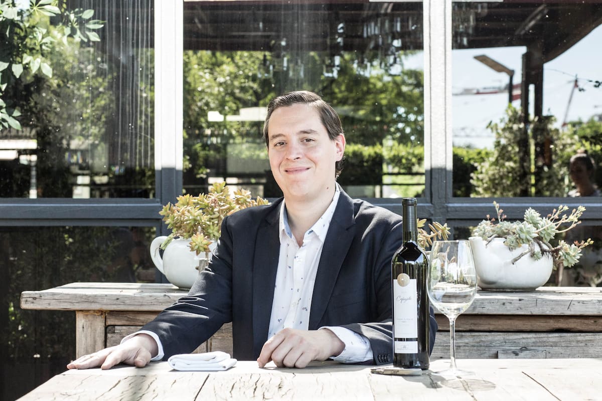 Martín Bruno representa a los vinos Cafayate, de Bodegas Etchart