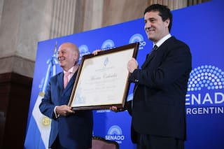 Otorgaron a Martín Cabrales una mención de honor en el Senado