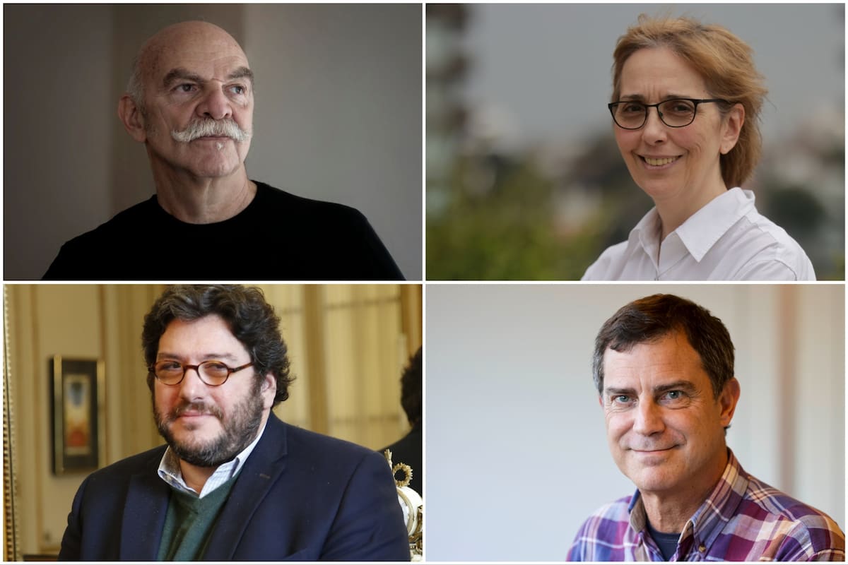 Martín Caparrós, Sandra Pitta, Pablo Avelluto y Andrés Malamud