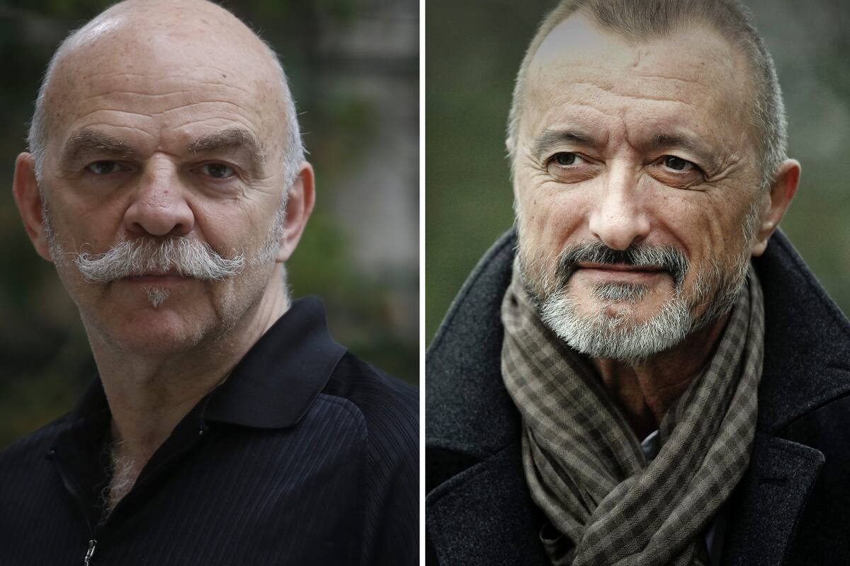 Martín Caparrós y Arturo Perez-Reverte