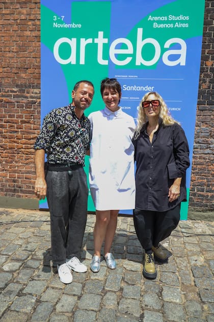 Martín Churba, Lucrecia Palacios y Jessica Trosman