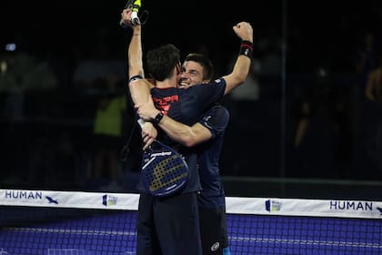 Martín Di Nenno y Franco Stupaczuk, unidos por el pádel