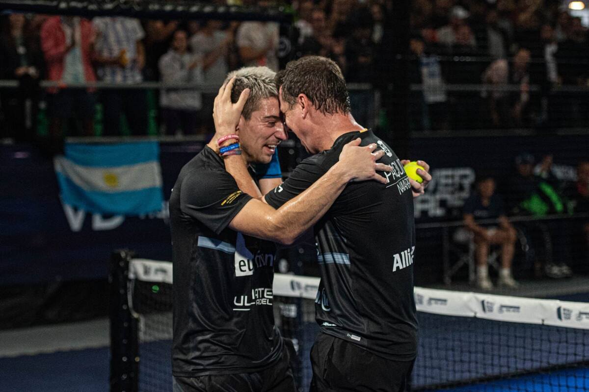 Martín Di Nenno y Paquito Navarro, campeones en Buenos Aires