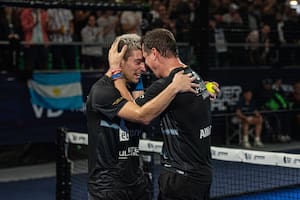 La perfecta sociedad de pádel entre una argentino y un español, con pinceladas de talento y garra
